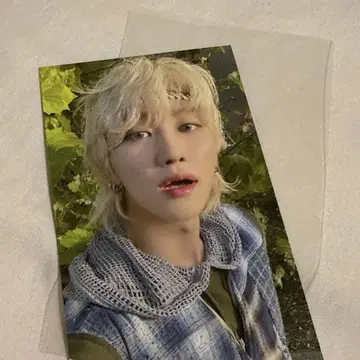 세븐틴 민하오 회장에서만 판매되는 후쿠오카 트레이딩 카드