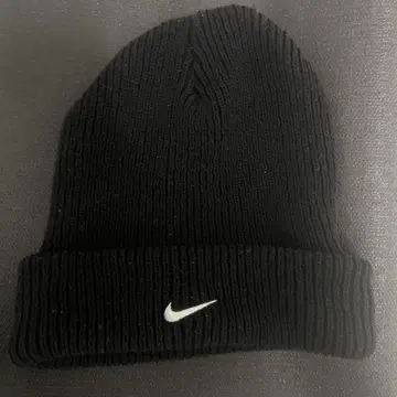 Nike 니트 모자 프리 사이즈 블랙