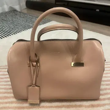 jillstuart 핑크 가죽 핸드백
