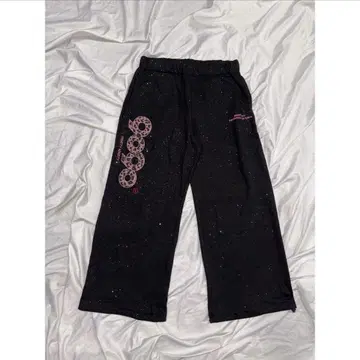 9090 girl OG 로고 글리터 하프 핑크 M