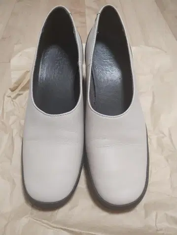CAMPER 천연 가죽 하이힐 펌프스