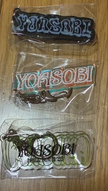 미사용 새상품 YOASOBI 가챠가챠 2025 WANDARA 키링