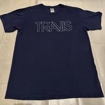 TRAVIS 티셔츠 L 네이비