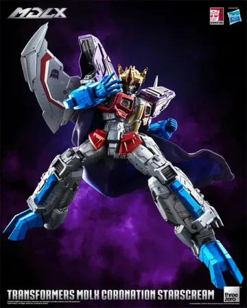 threezero MDLX 트랜스포머 신 파괴 대제 스타 스크림 대관식