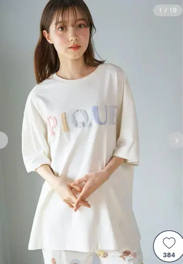 젤라또피케 도넛 베어 원 포인트 티셔츠