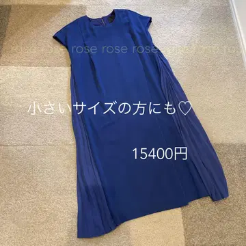 블루 플리츠 원피스 리조트 원피스에도