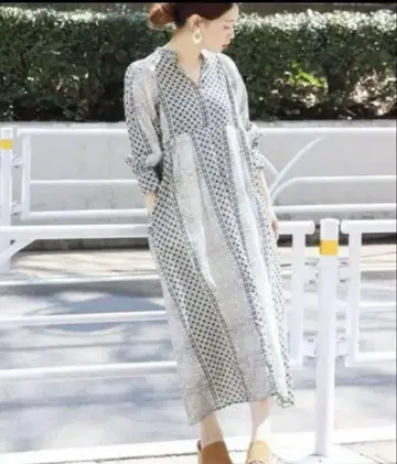 JOURNAL STANDARD 모로칸 빈티지 라이크 플라워 원피스