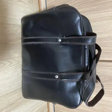 블랙 가죽 비즈니스 백