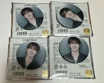 SEVENTEEN 세부치 RIGHT HERE 캔뱃지 원우 4종 세트
