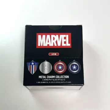 MARVEL 캡틴 아메리카 메탈 참 컴플리트