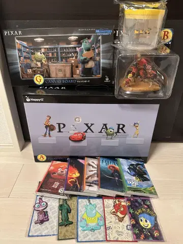 PIXARhappy 복권 A, B, G, H, I, J 상 세트