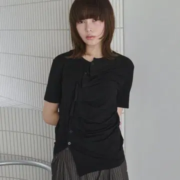 heak 하쿠 아지메 프릴 티셔츠