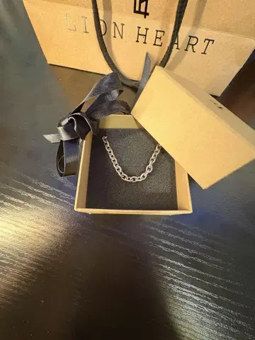 LION HEART 체인 목걸이