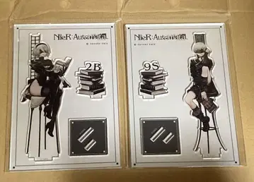 NieR 니어 오토마타 서점 콜라보 아크릴 스탠드 9S 2B 세트