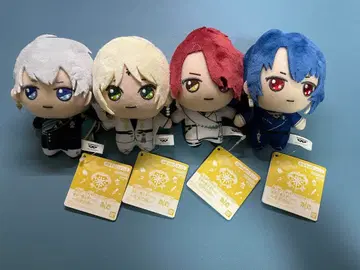 마법사의 약속 키라도루 봉제 인형 중앙의 나라 4종 세트