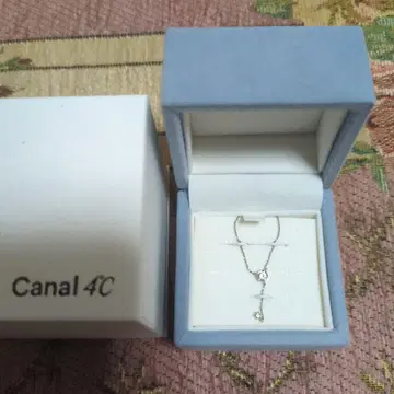 Canal 4C 심플 체인 목걸이, 박스 있음