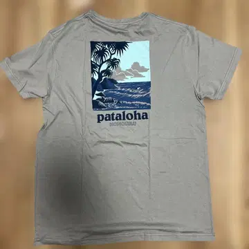 신상품 일본 미발매 파타고니아 pataloha 그레이 티셔츠 L 파타로하