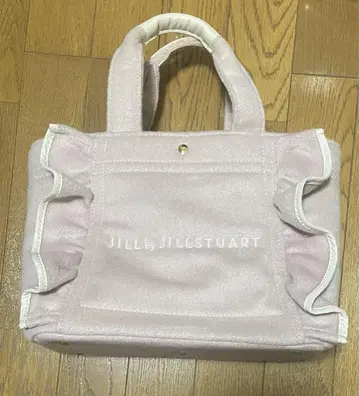 JILLSTUART 샤기 프릴 토트 핑크