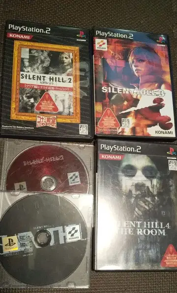 사일런트 힐 시리즈 PS2 4권 세트 + PS 사일런트 힐