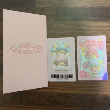산리오 특별 전시 호텔 플로리아 입장 트레이딩 카드 키키라라 한국