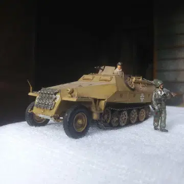Sd.Kfz. 251 슐렌 팬츠 48분 스케일 완성품 타미야 제