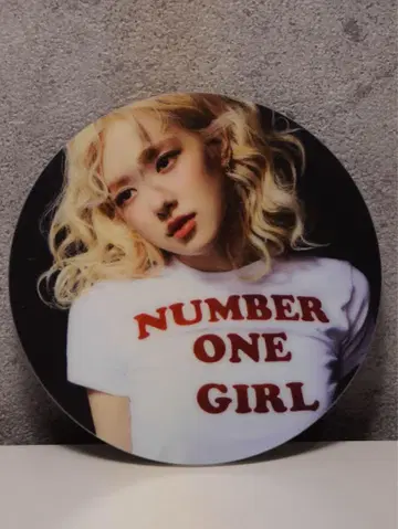 NUMBER ONE GIRL 코스터 로제 blackpink