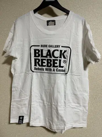 RUDEGALLERY BLACKREBEL 티셔츠