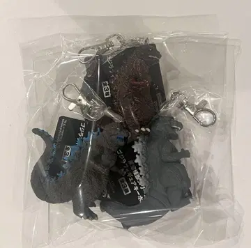 도호 괴수 시리즈 고질라 피규어 키링 전 3종 세트