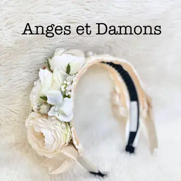 Anges et Demons 앙제 에디몬 클래시컬 로즈 머리띠