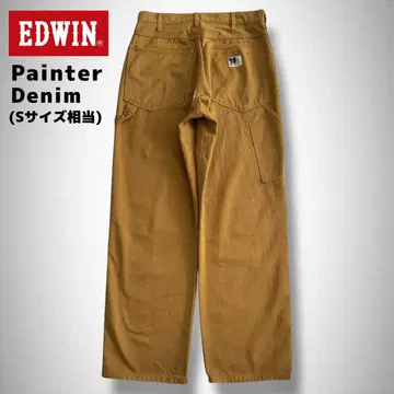 EDWIN 에드윈 페인터 데님 와이드 벌룬 y2k 그런지