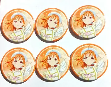 러브 라이브 선샤인 Aqours 타카미 치가 6th 가챠 캔뱃지