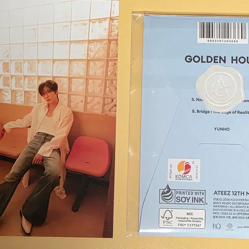 ATEEZ GoldenHour Part.3 pocaalbam 9枚セット ATEEZ - GOLDEN HOUR Part.3 / POCAALBUM (TOKTOQ SET OF 9 +