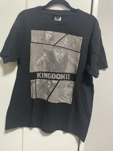 KINGDOM II 캐릭터 그래픽 티셔츠 극장 굿즈