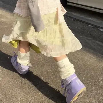 スカート THE MUSEUM VISITOR CHIFFON DOT LAYERED BANDING SKIRT 5MM407 THE MUSEUM VISITOR CHIFFON DOT LAYERED BANDING SKIRT 5MM407