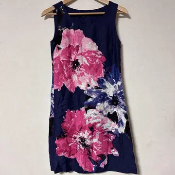 로라 애슐리 laura ashley 린넨 원피스 7호 S