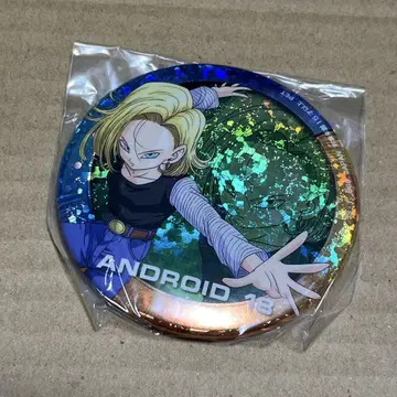 드래곤볼 SEGA 한정판 홀로그램 캔뱃지 인조인간 18호