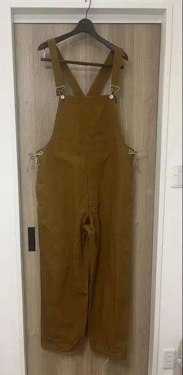 PHIGVEL DUCK NAVAL OVERALL 브라운 사이즈 3