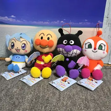 극장판 호빵맨! 차폰의 히어로! 봉제 인형 전종 세트