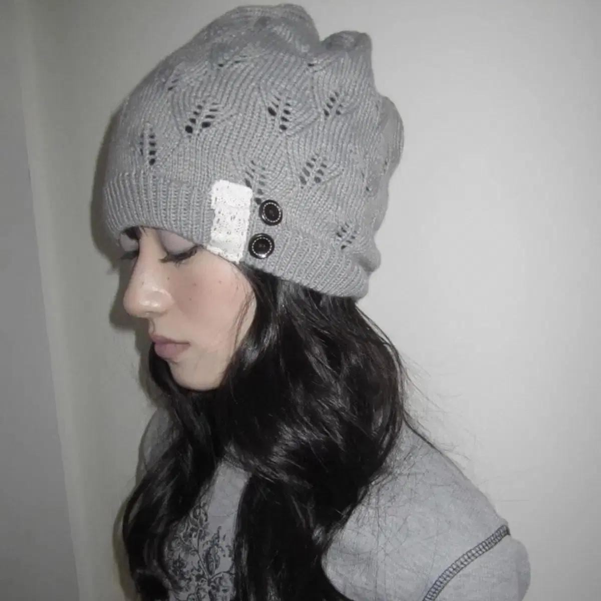 Items Similar to Miseki Seoul Sheer Turban Beanie Black
