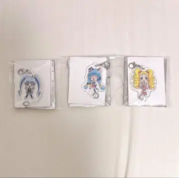 영화 프리큐어 연결 아크릴 참 3개 묶음 판매