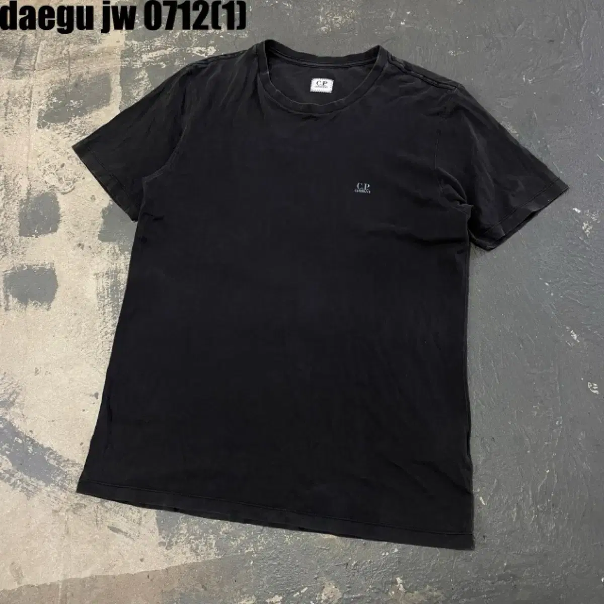 日本未入荷☆C.P. Company Label Print T-Shirt 半袖 Tシャツ CP COMPANY | cp컴퍼니 Cp Company Embroidered Short Sleeve T