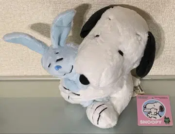 스누피 타운 토끼 봉제 인형 블루 나카지마 코퍼레이션