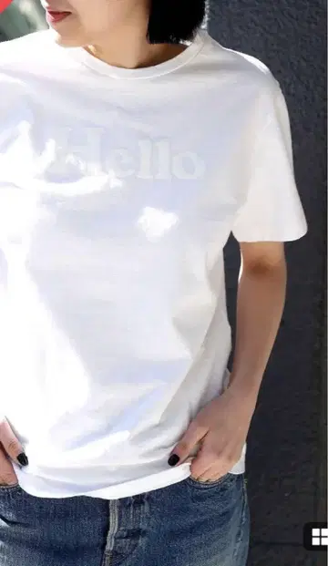 MADISONBLUE 매디슨 블루 HELLO TEE PARIS