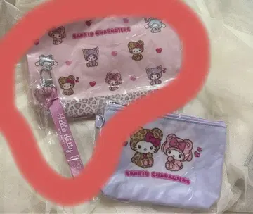 산리오 선택 파우치 & 스트랩 미개봉 새상품
