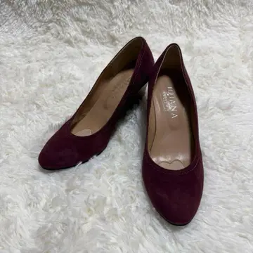 다이애나 펌프스 23.5cm 보르도 스웨이드 WELL FIT
