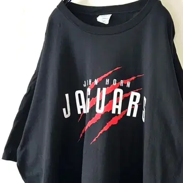 포트 & 컴퍼니 재규어 JAGUARS 티셔츠 2XL 블랙 검정 구제 의류