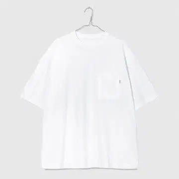 포켓 앤 크루 2팩 SS 티셔츠 (화이트)