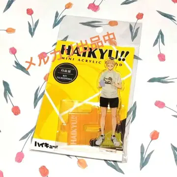 하이큐!! 미니 아크릴 스탠드 츠키시마 케이 '16