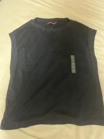 린넨 프렌치 쓰리 브릴락스 핏 T 블랙 콘토워 데 코토니에
