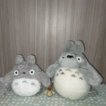 토토로 봉제 인형 2개 지브리
